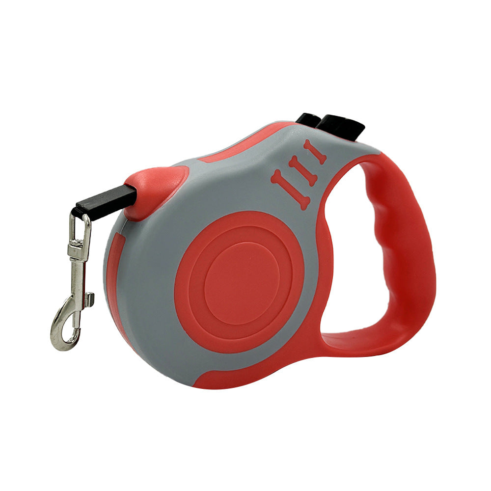Retractable Dog & Cat Leash – Smooth Auto-Lock, Ergonomic Grip, 3m & 5m