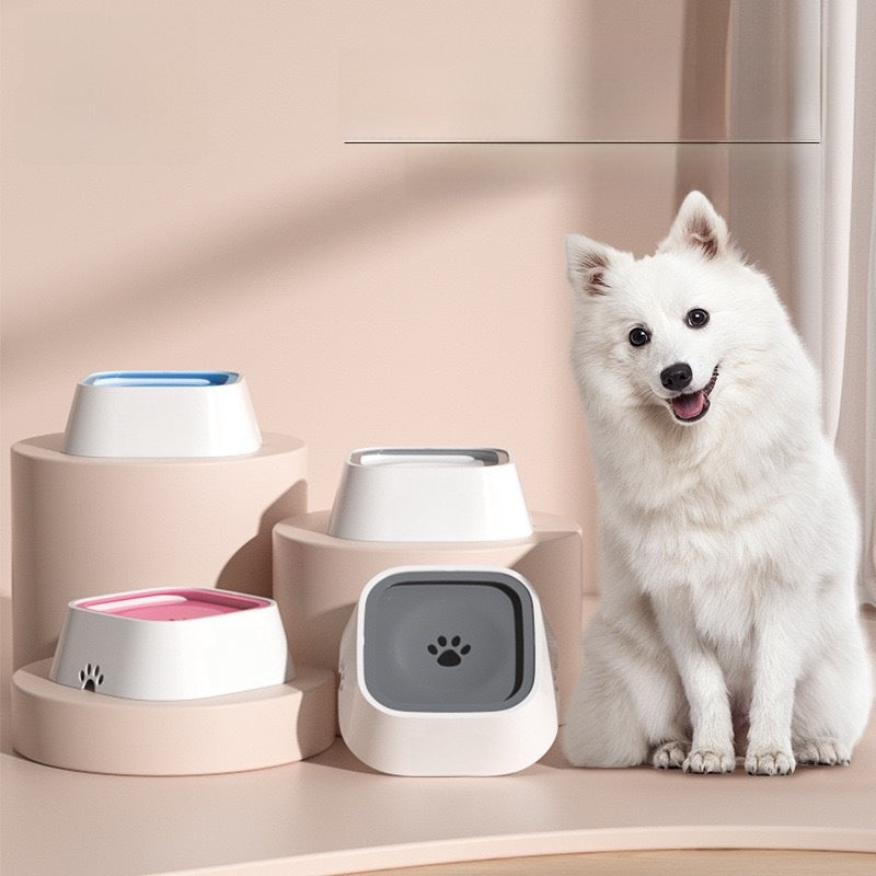 Spill-Proof Floating Pet Water Bowl – 1.5L Travel & Home Drinking Bowl for Dogs & Cats