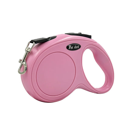 Retractable Dog & Cat Leash – Smooth Auto-Lock, Ergonomic Grip, 3m & 5m