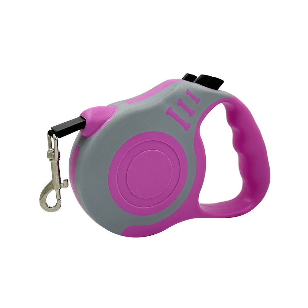 Retractable Dog & Cat Leash – Smooth Auto-Lock, Ergonomic Grip, 3m & 5m
