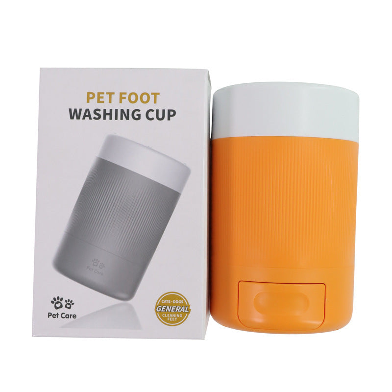 Dog Paw Cleaner with Soft Silicone Bristles