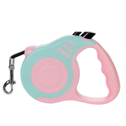 Retractable Dog & Cat Leash – Smooth Auto-Lock, Ergonomic Grip, 3m & 5m