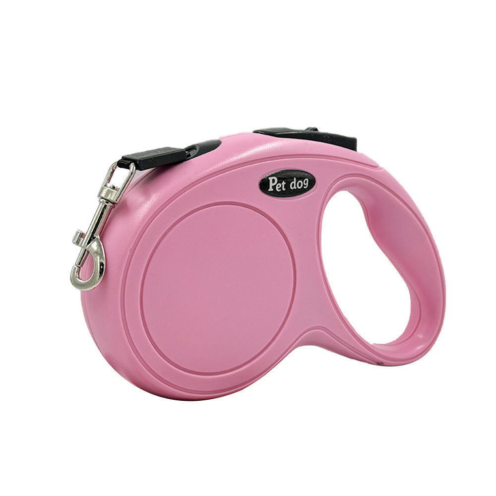 Retractable Dog & Cat Leash – Smooth Auto-Lock, Ergonomic Grip, 3m & 5m