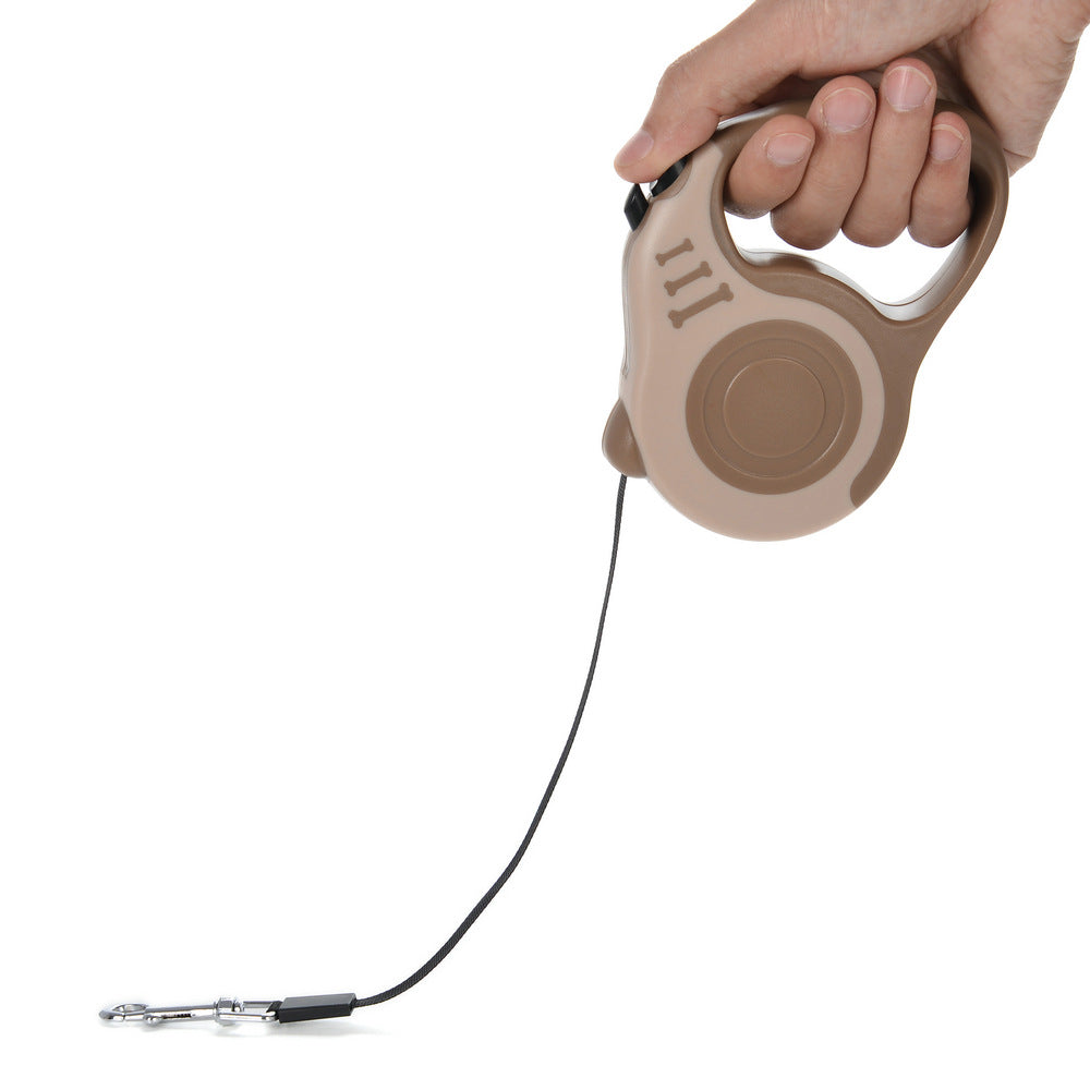Retractable Dog & Cat Leash – Smooth Auto-Lock, Ergonomic Grip, 3m & 5m