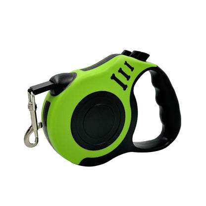 Retractable Dog & Cat Leash – Smooth Auto-Lock, Ergonomic Grip, 3m & 5m