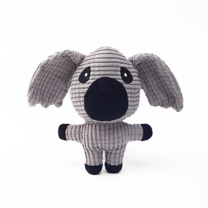 Crinkle Sound Plush Pet Toys with Animal Shapes