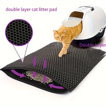 Cat Litter Mat – Anti-Scatter, Non-Slip & Easy to Clean