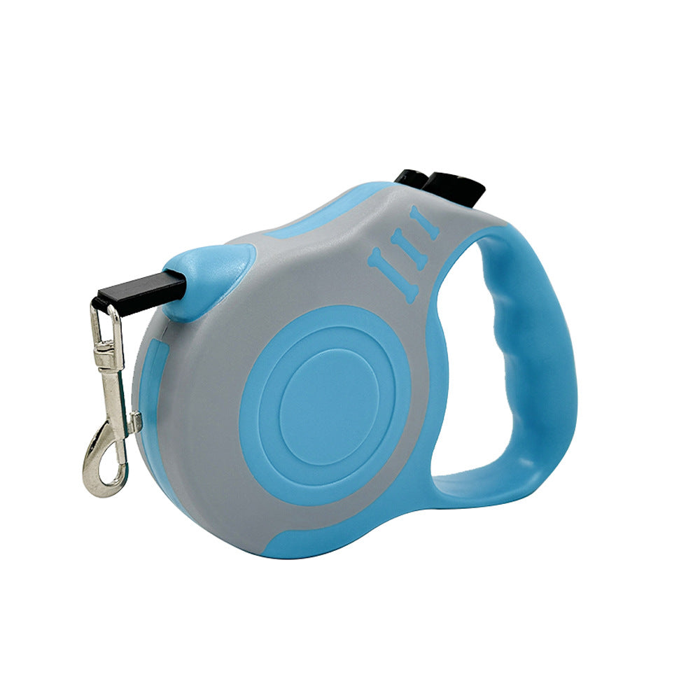 Retractable Dog & Cat Leash – Smooth Auto-Lock, Ergonomic Grip, 3m & 5m