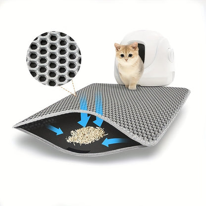 Cat Litter Mat – Anti-Scatter, Non-Slip & Easy to Clean