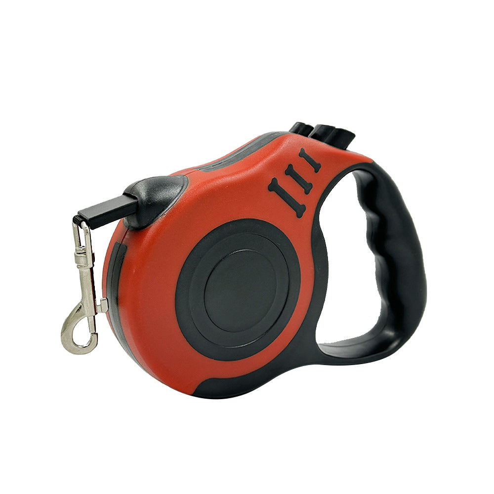 Retractable Dog & Cat Leash – Smooth Auto-Lock, Ergonomic Grip, 3m & 5m